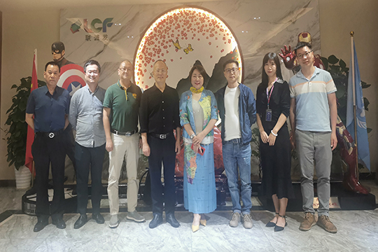 江门国家高新区领导莅临MK体育参观调研