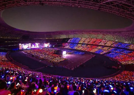 MK体育LED巨幕和荧光棒燃爆周杰伦太原演唱会（第二场）